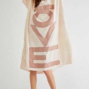 Magnolia Pearl Cream and Pink Midi Dress